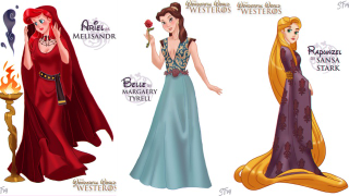 Illustration for article titled What Disney Princesses would look like as Game of Thrones characters